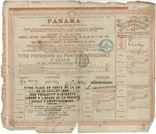 Compagnie Universelle Du Canal Interocéanique De Panama - Navy