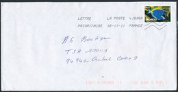 France - Timbre Adhésif YT A119 Seul Sur Lettre Oblitération TOSHIBA - Covers & Documents