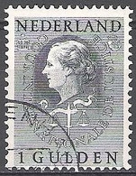 Nederland 1951 Michel Service 40 O Cote (2008) 1.00 Euro Reine Juliana Cachet Rond - Officials