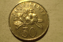 Singapour Singapore 50 Cents 1989 - Singapour