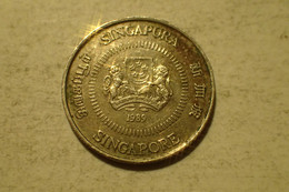 Singapour Singapore 10 Cents 1989 TTB - Singapour