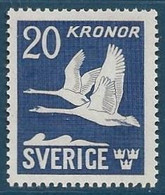 SUEDE Poste Aerienne N°7** 20 Kronor TTB - Unused Stamps