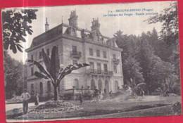 Dépt 88 - BROUVELIEURES - Le Château Des Forges - Façade Principale - Animée - Brouvelieures