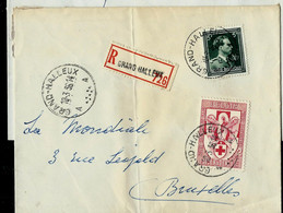 Doc. De GRAND - HALLEUX - A A - Du 10/03/56 En Rec. ( E ) - Poste Rurale