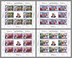 GUINEA BISSAU 2020 MNH Mother Teresa Mutter Teresa Mere Teresa 4M/S - OFFICIAL ISSUE - DHQ2046 - Mère Teresa