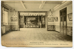 CPA Carte Postale - Belgique - Frameries - Pensionnat Du Sacré Coeur - Salle Des Fêtes  (DG14984) - Frameries