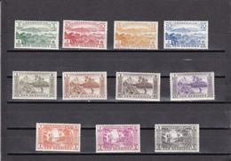 Nueva Hebrides Nº 186 Al 196 - Unused Stamps