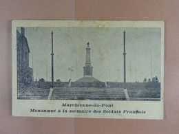 Marchienne-au-Pont Monument à La Mémoire Des Soldats Français - Charleroi