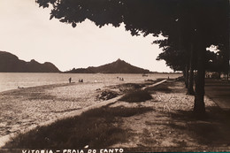 Cartolina - Brasil - Vitória - Praia Do Canto - 1940 Ca. - Sin Clasificación