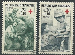 FRANCE - Année 1966 - Y&T N° 1508-1509 Oblitéré TTB - Gebraucht