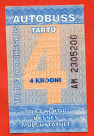 Estonia.Bus. City Tartu. - Non Classés