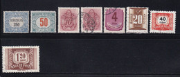 1921-1958 Lot 8 Different - Servizio