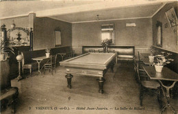 Vigneux * Hôtel Jean Jaurès * La Salle De Billard - Vigneux Sur Seine