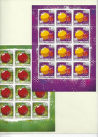 Luxembourg: Y & T-  1940/ 1941  Timbres De Noël 2013 En Feuilles Complètes ** - Full Sheets