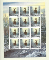 Luxembourg: Y & T-  1760   Timbres De Noël 2008 En Feuille Complète **  (A. BUZIN) - Fogli Completi