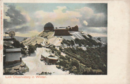 Lick Observatory In Winter - Astronomie