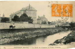 Pontorson * Les Bords Du Couesnon Et L'asile D'aliénés * Route - Pontorson