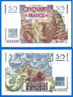 France 50 Francs 1949 19 Mai Prefixe M 132 Le Verrier Que Prix + Port Billet 19 05 1949 Frcs Frc Paypal Bitcoin OK - 50 F 1946-1951 ''Le Verrier''