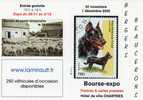 (L350) Chartres : Calendrier Philatélie Et Chien Berger Beauceron + Timbre Tchad + Pub Renault - Petit Format : 2001-...