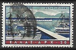 GRECE    -    1958.    Y&T N° 71 Oblitéré.   Port De Patras. - Gebraucht