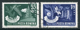 ROMANIA 1963 Forestry Used.  Michel 2212-13 - Usati