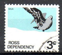 TERRE DE ROSS. N°9 Oblitéré De 1972. Skua. - Fauna Antartica