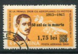 ROMANIA 1963 Vlaicu Death Anniversary Used.  Michel 2175 - Gebruikt