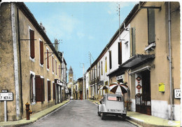 - GABARRET  - Rue Marsan - Auto : 2cv - Gabarret