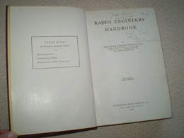 Radio Engineers Handbook De Frederick Emmons Terman . 1943 - Bouwkunde