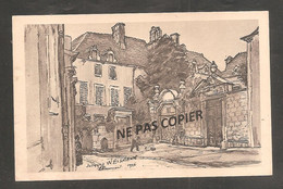 CHAUMONT   HOTEL    Dessin   De  J.  WEISMANN   Au Dos   Chemin De Fer De L 'est  / Affranchissement  SNCF 1942 - Chaumont