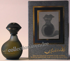 SALVADOR DALI : Eau De Toilette Intense 8 Ml. Version 1987. Parfait état - Miniatures Hommes (avec Boite)