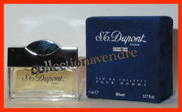 DUPONT :  Eau De Toilette 5 Ml. Parfait état - Miniatures Hommes (avec Boite)