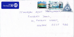 38447. Carta Aerea MALBOROUGH (New Zealand)  2009. Triangular Stamps Pigeon Gram , Paloma - Brieven En Documenten