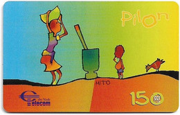 Cabo Verde - Cabo Verde Telecom - Pilon, 1998, 150U, Used - Kaapverdische Eilanden