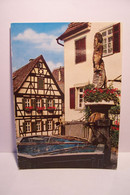 MARBACH  - Am Neckar  - Wider-Mann-Brunnen  - FONTAINE    -  ( Pas De Reflet Sur L'original ) - Marbach