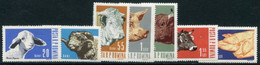 ROMANIA 1962 Domestic Livestock MNH / **.  Michel 2117-23 - Nuovi