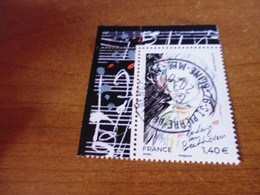 5436 OBLITERATION RONDE  SUR TIMBRE GOMME ORIGINE BEETHOVEN - Used Stamps