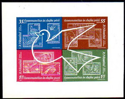 ROMANIA 1962 Space Exploration  Block MNH / **.  Michel Block 53 - Neufs