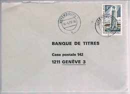 Luxembourg, 1923, For Geneve - Covers & Documents