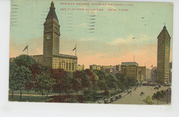 U.S.A. - NEW YORK CITY - Madison Square Showing Metropolitan & Flatiron Buildings - Piazze