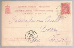 Luxembourg, 1896, For Noyon - Other & Unclassified