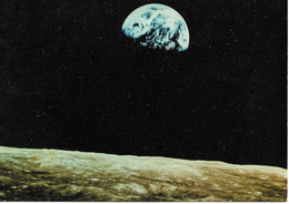 L54b030 - XA-12 - Apollo 11 - Lever De Terre Horizon Lunaire  (juillet 1969) - Editions Galaxy Contact N°00357 - Astronomy