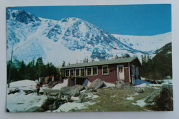 C. P. A. : U S A :Tuckerman Ravine Shelter In Spring Showing Hillman Highway In Background Pinkham Notch, White Mountain - White Mountains