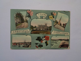 Greetings From Invergordon. (16 - 4 - 1908) - Ross & Cromarty