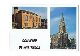 Cpm -  [59] Nord > Wattrelos - Mairie - église St Maclou - Press Boock 44 - - Wattrelos