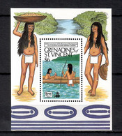 Grenadines Of St.Vincent Pre-Columbian Societies Customs MNH -(V-92) - Indiens D'Amérique