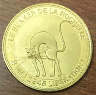 17 LE BUNKER DE LA ROCHELLE LE CHAT CAT MDP 2015 MEDAILLE SOUVENIR MONNAIE DE PARIS JETON TOURISTIQUE MEDALS COIN TOKENS - 2015