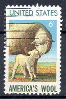 USA. N°916 Oblitéré De 1971. Brebis Et Agneau. - Farm