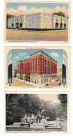 3 Different GRAND RAPIDS, Michigan, USA, 2 Linen & 1 WB Postcard - Grand Rapids