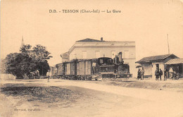 Tesson          17        La Gare  Le Train     (voir Scan) - Sonstige & Ohne Zuordnung